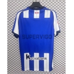 Camiseta Real Sociedad Primera Equipación 2025/2026 Azul/Blanco con Parche La Liga