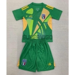 Camiseta De Portero Italia 2024 Niño Kit Verde