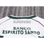 Camiseta Lisboa Primera Equipación Retro 2001/03 ML Blanco/Verde Niño Kit
