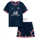 Ligue 1 PSG Kid's Soccer Jersey Home Kit Messi #30 2021/2022