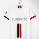 Camiseta AC Milan Segunda Equipación Retro 1996/97 Blanco