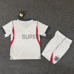 Camiseta Inglaterra Primera Equipación Mundial 2026 Blanco Niño Kit