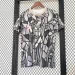 Camiseta Inglaterra x Palace 2026 Negro/Gris/Blanco Edición Especial