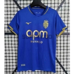 Camiseta Monaco Segunda Equipación 2025/2026 Azul/Dorado