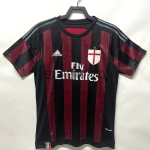 Camiseta AC Milan Primera Equipación Retro 2015/16