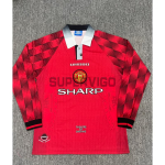 Camiseta Manchester United Primera Equipación Retro 1996/1998 ML Rojo