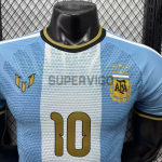 Camiseta MESSI 10 Argentina 2026 Edición Despedida (EDICIÓN JUGADOR)