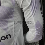 Camiseta Manchester United Segunda Equipación 2025/2026 ML Blanco (EDICIÓN JUGADOR)