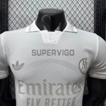 Camiseta Real Madrid 125 Aniversario Edición 2026/2027 Blanco (EDICIÓN JUGADOR)