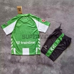 Camiseta Real Betis Primera Equipación 2025/2026 Verde/Blanco Niño Kit con Parche La Liga