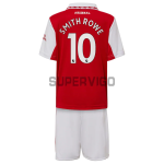 Smith Rowe 10 Arsenal Kid's Soccer Jersey Home Kit 2022/2023