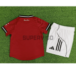 Camiseta Manchester United Primera Equipación 2025/2026 Rojo Niño Kit (EDICIÓN JUGADOR)