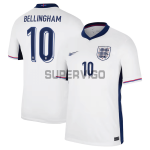 Camiseta Bellingham 10 Inglaterra Preimera Equipación 2024