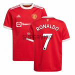RONALDO 7 Manchester United Soccer Jersey Home 2021/2022