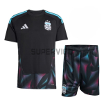Camiseta de Portero Argentina Primera Equipación Mundial 2026 Negro Niño Kit