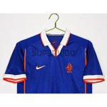 Camiseta Holanda Segunda Equipación Retro 1998 Azul