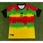 Camiseta Jamaica x Bob Marley 2026 Primera Equipación Verde/Rojo/Amarillo