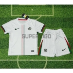 Camiseta Chelsea Segunda Equipación 2025/2026 Blanco Niño Kit
