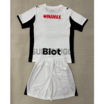 Camiseta Stade Rennais Segunda Equipación 2025/2026 Blanco Niño Kit