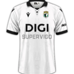 Camiseta Burgos CF Primera Equipación 2025/2026 Blanco/Negro