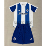 Camiseta Porto Primera Equipación 2026/2027 Azul/Blanco Niño Kit