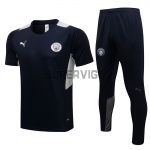 Camiseta de Entrenamiento Manchester City 2021/2022 Azul Marino