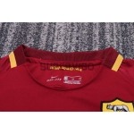 Camiseta AS Roma Primera Equipación Retro 2013/14 Rojo Niño Kit