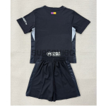 Camiseta de Portero Barcelona 2025/2026 Negro Niño Kit