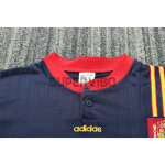 Camiseta España Segunda Equipación Retro 1996 Azul Niño Kit