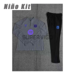 Sudadera De Entrenamiento Barcelona x Kobe Bryant 2025/2026 Niño Kit Gris