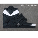 Chandal Chelsea 2025/2026 Gris Oscuro/Blanco