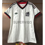 Camiseta México Segunda Equipación Mundial 2026 Blanco Mujer