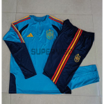 Sudadera de Entrenamiento España 2026 Niño Kit Azul Real