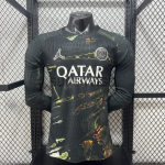Camiseta PSG 2025/2026 Night Edition ML Negro (EDICIÓN JUGADOR)