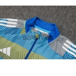 Chandal Real Madrid 2025/2026 en Azul y Verde a Rayas