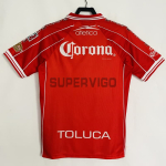 Camiseta Toluca Primera Equipación Retro 1999/2000 Rojo