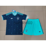Camiseta Alemania Segunda Equipación Mundial 2026 Azul Niño Kit
