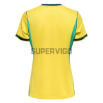 Camiseta Brasil Primera Equipación Mundial 2026 Amarillo Mujer