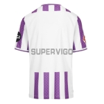 Camiseta Real Valladolid Primera Equipación 2025/2026 Morado/Blanco con Parche La Liga