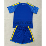 Camiseta Curacao Primera Equipación Mundial 2026 Azul Niño Kit