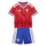 Camiseta Chile Primera Equipación Mundial 2026 Rojo Niño Kit