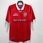 Camiseta Manchester United Primera Equipación Retro 99/00