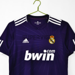 Camiseta Real Madrid Tercera Equipación Retro 2010/11 Morado