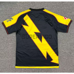 Camiseta Rayo Vallecano Tercera Equipación 2025/2026 Negro/Amarillo con Parche La Liga