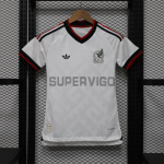 Camiseta México Segunda Equipación Mundial 2026 Blanco Mujer (EDICIÓN JUGADOR)