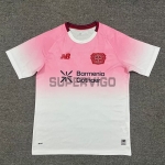 Camiseta Leverkusen Segunda Equipación 2025/2026 Rosa/Blanco