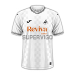 Camiseta Swansea City Primera Equipación 2025/2026 Blanco