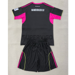 Camiseta Hamburger SV Tercera Equipación 2025/2026 Negro Niño Kit