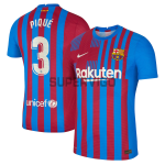 Camiseta Pique 3 Barcelona Primera Equipación 2021/2022