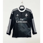 Camiseta Real Madrid Tercera Equipación Retro 2014/15 ML Negro